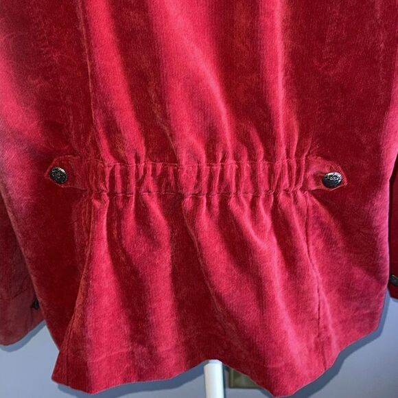 CJ Banks Red Corduroy Jacket! - Picture 5 of 9
